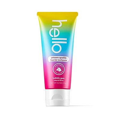 Hello&reg; Kids 4.2 oz. Unicorn Sparkle Toothpaste. View a larger version of this product image.