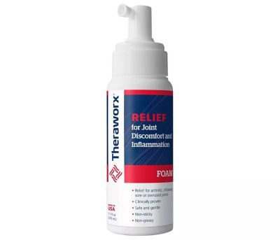 Theraworx&reg; Relief Joint Discomfort &amp; Inflammation Foam 7.1 oz.