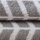Alternate image 2 for Intelligent Design Nadia Cotton Jacquard 6-Piece Towel Set in Grey