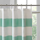 Alternate image 2 for Madison Park 72-Inch x 84-Inch Spa Waffle Shower Curtain in Aqua