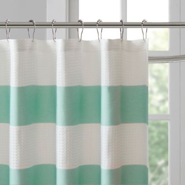 Madison Park Spa Waffle Shower Curtain. View a larger version of this product image.