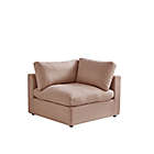 Alternate image 0 for Shabby Chic Linen Modular Corner Sofa Seat in Pink