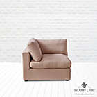 Alternate image 7 for Shabby Chic Linen Left-Arm Modular Sofa Seat