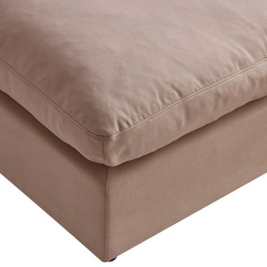 Shabby Chic Linen Left-Arm Modular Sofa Seat. View a larger version of this product image.