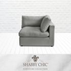 Alternate image 8 for Shabby Chic Linen Right-Arm Sofa Seat