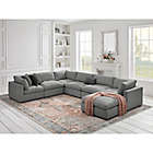 Alternate image 1 for Shabby Chic Linen Right-Arm Sofa Seat