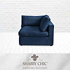 Alternate image 8 for Shabby Chic Linen Right-Arm Sofa Seat in Navy