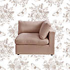 Alternate image 6 for Shabby Chic Linen Right-Arm Sofa Seat in Pink