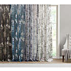 Alternate image 7 for Madison Park Simone 95-Inch Sheer Twisted Tab Top Window Curtain Panel in White (Single)