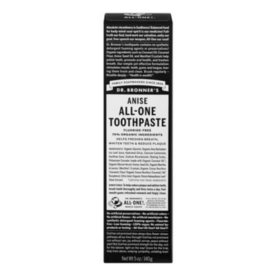 Dr. Bronner&#39;s All One! 5 oz. Anise Toothpaste