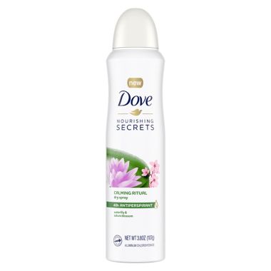 Dove&reg; Nourishing Secrets 3.8 oz. Dry Spray Antiperspirant Deodorant. View a larger version of this product image.