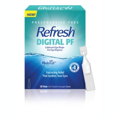 ReFresh&reg; PF 30-Count Digital Lubricant Eye Drop Vials. View a larger version of this product image.