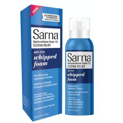 Sarna&reg; 1.75 oz. Travel Size Eczema Relief Whipped Foam Lotion