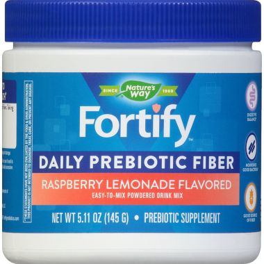 Nature's Way 5.11 oz. Fortify&trade; Daily Prebiotic Fiber Powder in Raspberry Lemonade. View a larger version of this product image.
