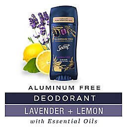 Secret® 2.6 oz. Aluminum-Free Deodorant with Essential Oils in Lavender in Lemon
