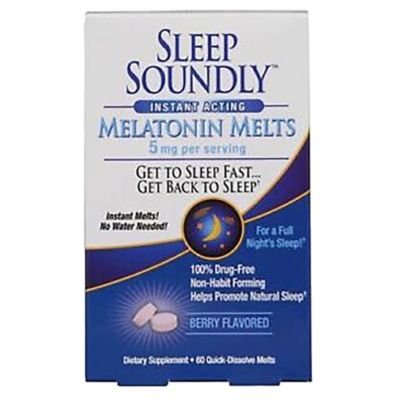 Sleep Soundly&trade; 60-Count 5 mg Melatonin Melts
