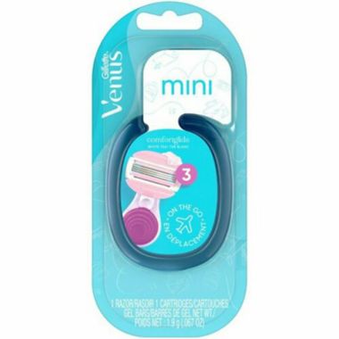 Gillette&reg; Venus Mini Extra Smooth 5-Blade Razor with Travel Case. View a larger version of this product image.