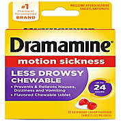 Dramamine&reg; 24-Count Motion Sickness Relief Chewable Tablets