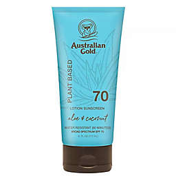 Australian Gold® 6 fl. oz. Plant Based Lotion Sunscreen with Aloe and Coconut SPF 70