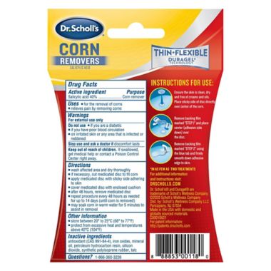 Dr. Scholl's&reg; 6-Count Corn Removers with Duragel&reg; Technology. View a larger version of this product image.