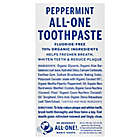 Alternate image 1 for Dr. Bronner&#39;s All One! 5 oz. Toothpaste in Peppermint
