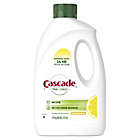 Alternate image 0 for Cascade 60 fl. oz. Free &amp; Clear Lemon Essence Gel Dishwasher Detergent