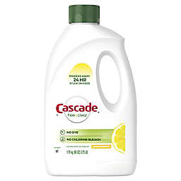 Cascade 60 fl. oz. Free & Clear Lemon Essence Gel Dishwasher Detergent