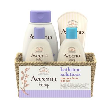Aveeno&reg; Baby Bathtime Solutions Gift Set. View a larger version of this product image.