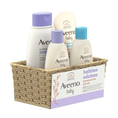 Aveeno&reg; Baby Bathtime Solutions Gift Set. View a larger version of this product image.