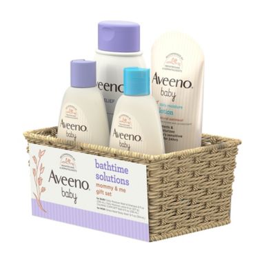 Aveeno&reg; Baby Bathtime Solutions Gift Set. View a larger version of this product image.