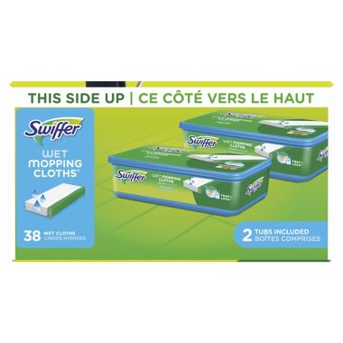 Swiffer&reg; Sweeper&trade; 2-Pack 19-Count Wet Mopping Cloths. View a larger version of this product image.