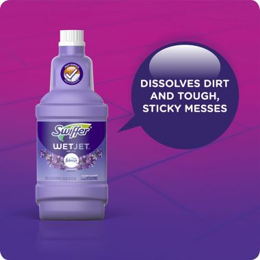 Swiffer&reg; WetJet&trade; Febreze Lavender 42.2 oz. Cleaner Solution Refill. View a larger version of this product image.