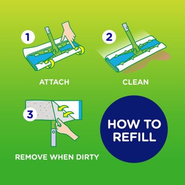 Swiffer&reg; Sweeper XL Dry Sweeping Cloths&trade; 16-Count Refills. View a larger version of this product image.