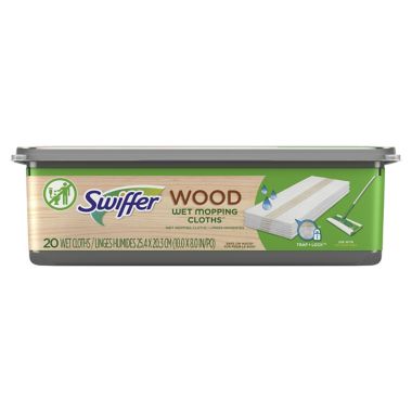 Swiffer&reg; WetJet&trade; 20-Count Wood Mopping Pad Refills. View a larger version of this product image.