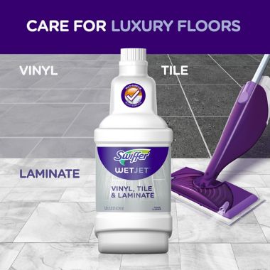Swiffer&reg; WetJet&trade; 42 oz. Vinyl, Tile, and Laminate Solution Refill. View a larger version of this product image.