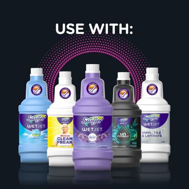 Swiffer&reg; WetJet&trade; 12-Count Heavy Duty&trade; Mop Pad Refills. View a larger version of this product image.