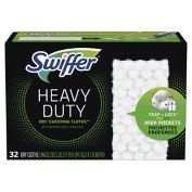 Swiffer&reg; Heavy Duty 32-Count Dry Sweeping Cloths