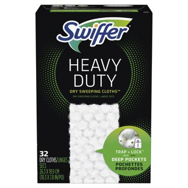 Swiffer&reg; Heavy Duty 32-Count Dry Sweeping Cloths. View a larger version of this product image.