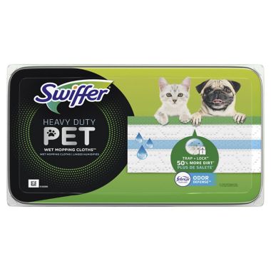 Swiffer&reg; Sweeper&trade; 20-Count Heavy Duty Pet Wet Mopping Pad Refills Fresh Scent. View a larger version of this product image.