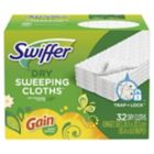 Alternate image 0 for Swiffer&reg; Sweeper Dry Sweeping Cloths&trade; 32-Count Refills with Gain&trade; Scent
