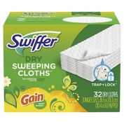 Swiffer&reg; Sweeper Dry Sweeping Cloths&trade; 32-Count Refills with Gain&trade; Scent