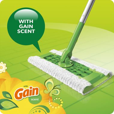 Swiffer&reg; Sweeper Dry Sweeping Cloths&trade; 32-Count Refills with Gain&trade; Scent. View a larger version of this product image.