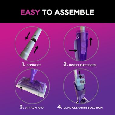 Swiffer&reg; WetJet&trade; Hardwood Floor Spray Mop Starter Kit. View a larger version of this product image.