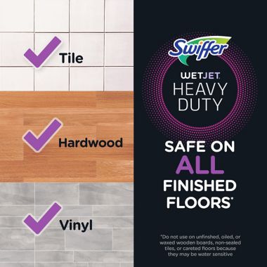 Swiffer&reg; WetJet&trade; Hardwood Floor Spray Mop Starter Kit. View a larger version of this product image.