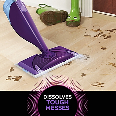 Swiffer&reg; WetJet&trade; Hardwood Floor Spray Mop Starter Kit. View a larger version of this product image.