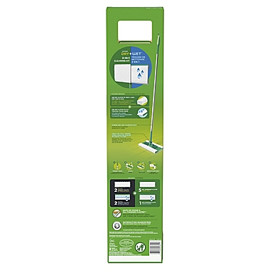 Swiffer&reg; Sweeper&trade; 2-in-1 Dry and Wet Floor Sweeping and Mopping Starter Kit. View a larger version of this product image.