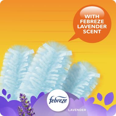 Swiffer&reg; Sweeper 18-Count Duster Refills with Lavender Febreeze. View a larger version of this product image.