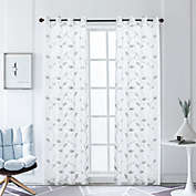 Lyndale Clarita Grommet Sheer Window Curtain Panel (Single)