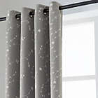 Alternate image 1 for Lyndale Joy 95-Inch Grommet Room Darkening Window Curtain Panel in Silver (Single)