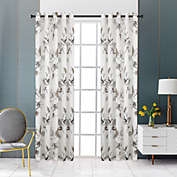 Lyndale Nora Grommet Sheer Window Curtain Panel (Single)